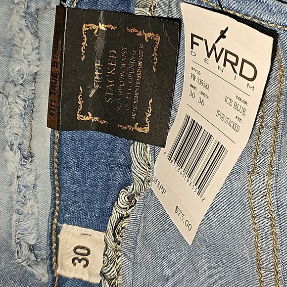 NWT FWRD Stacked Jeans (30) - Picture 8 of 8